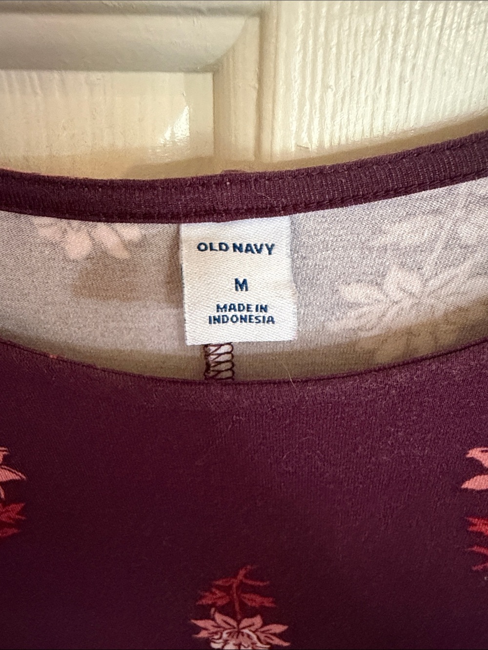 Old Navy Long Sleeve Floral Swing Dress - Picture 3 of 5